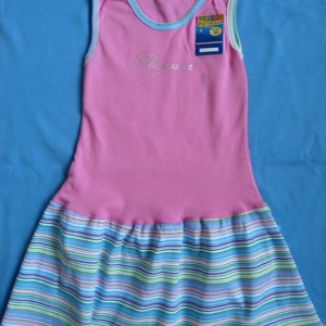 Платье детское трикотажное 12-024